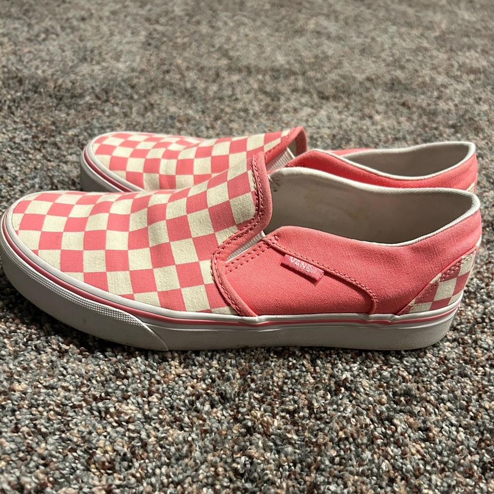 Vans Classic Checkered Slip On Shoe